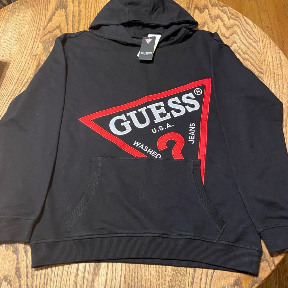 BNWT Guess Black Oversized Hoodie